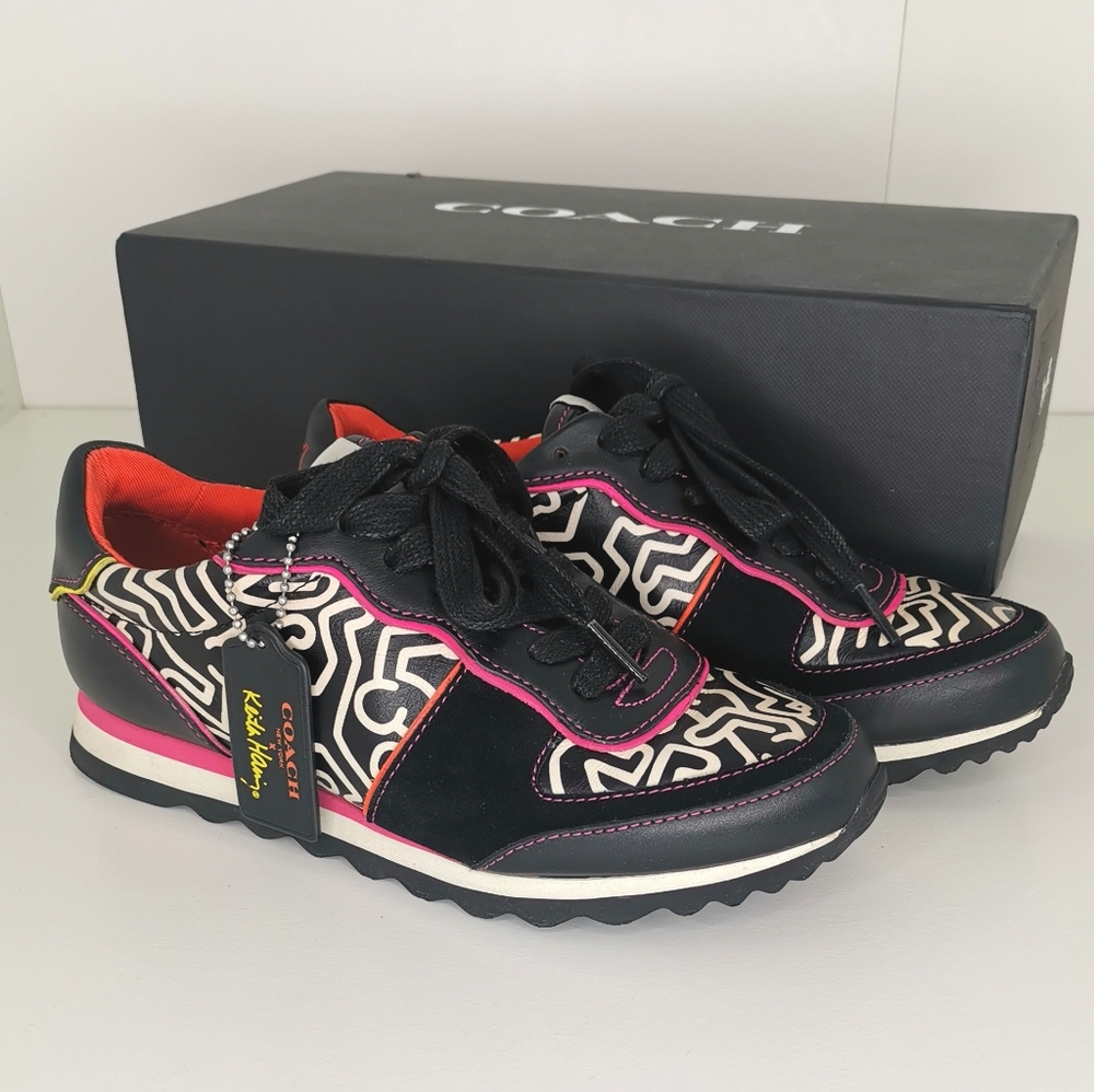 Coach Keith Haring Carter Runner Shoes